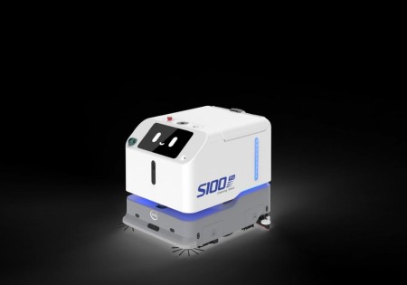 Robot industri gulvvaskemaskin Sveabot S100 Pro M 