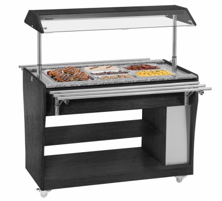 Pro 311-Hot S – buffetvogn 3 × GN 1/1